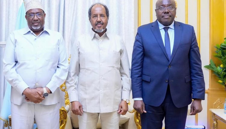 President Hassan received the Speaker of the EAC Parliament