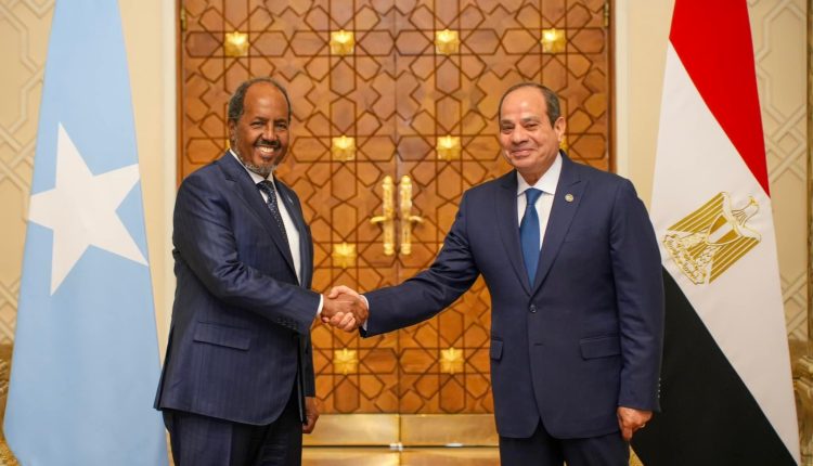 Somalia and Egypt signed a defense cooperation agreement