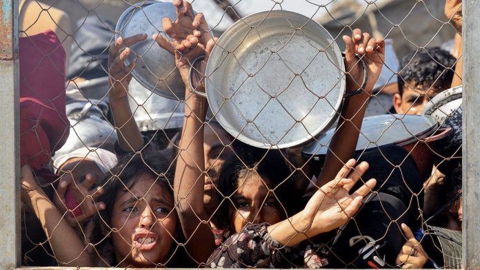 Gaza hospital says 21 children died from hunger in 3 days