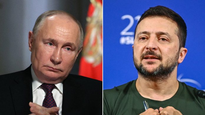 Kremlin says Putin, Zelensky can only meet as final step