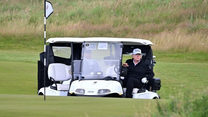Major security operation as Trump begins Scotland visit