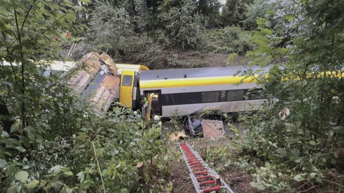 Overflowing sewer tied to German train derailment