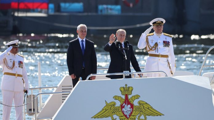 Russian navy parade cancelled for 'security reasons' Russian navy parade cancelled for 'security reasons'