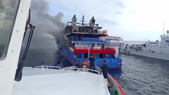 Three dead, hundreds rescued after Indonesia ferry fire Three dead, hundreds rescued after Indonesia ferry fire