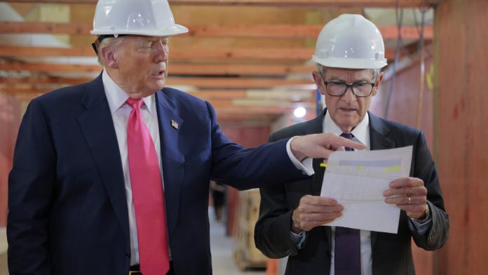 Watch: Trump and Powell spar over Fed renovation costs