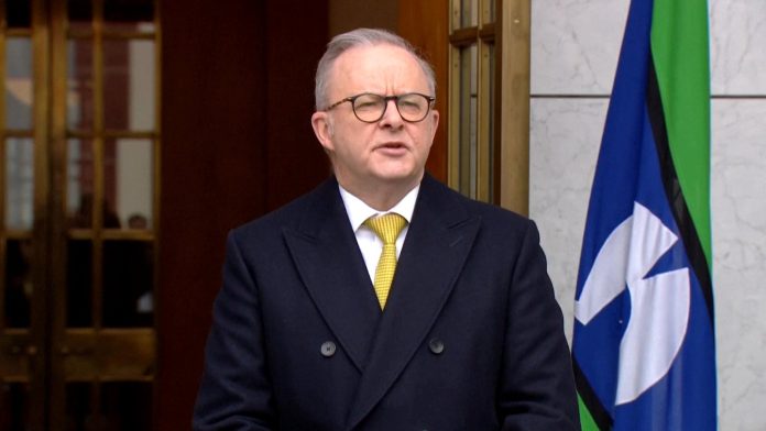 Australia to recognise Palestinian statehood - PM