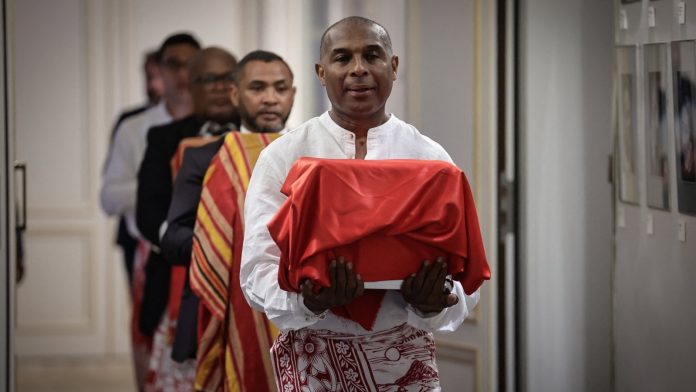 France returns skull of 19th century king to Madagascar