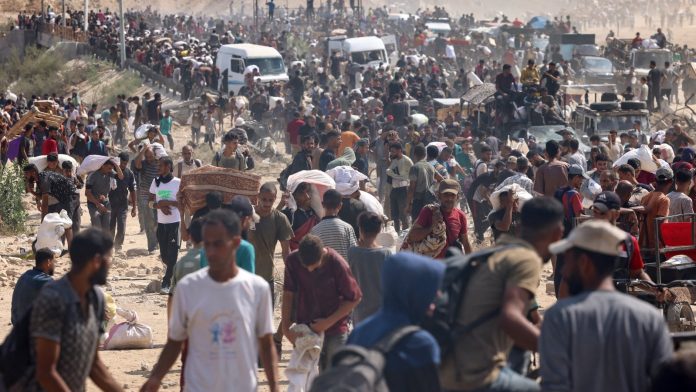 Dozens killed in Israeli strikes in Gaza, say medics