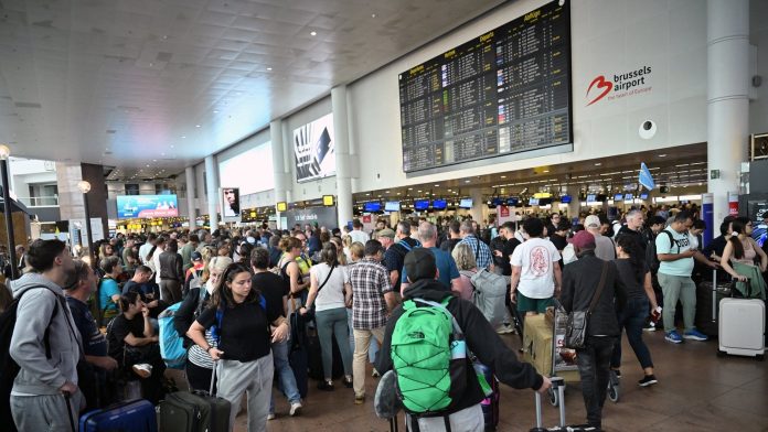 Cyber attack disruption at airports to carry into Sunday