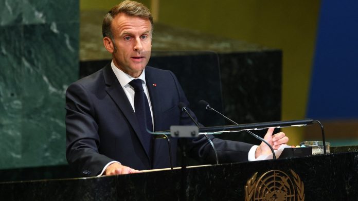 France recognises Palestinian state at UN Assembly
