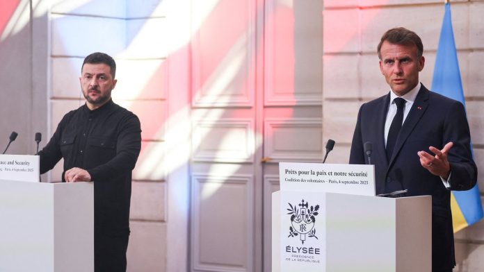 Macron: 26 countries commit to Ukrainian security support