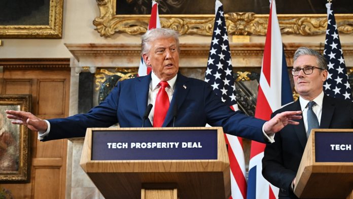 Trump says he disagrees with UK PM on Palestine statehood