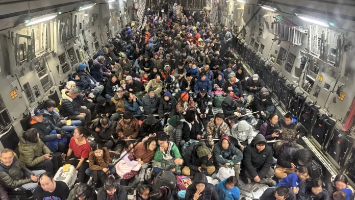 Hundreds airlifted from storm-damaged villages in Alaska
