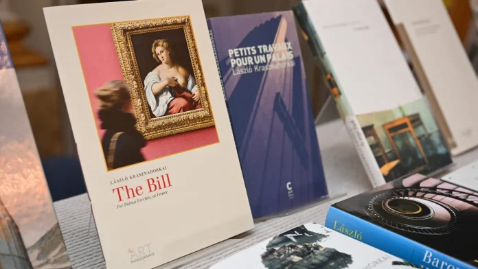 Hungary's Krasznahorkai wins Nobel literature prize