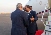 Madaxweyne Xasan oo gaaray dalka Jabuuti