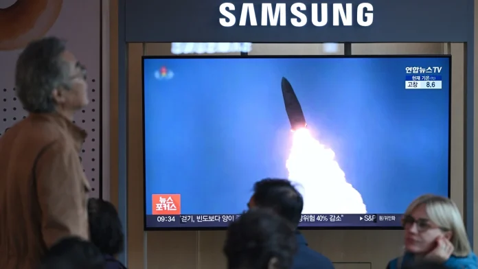 North Korea Launches Ballistic Missile, South Korea Military Confirms North Korea fires ballistic missile - S Korea military