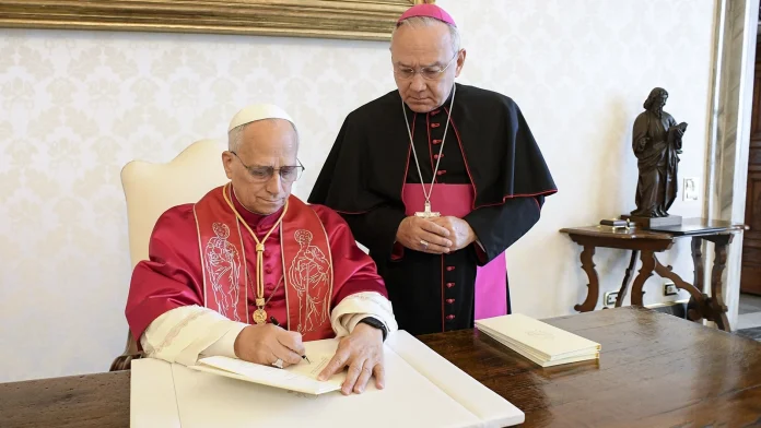 Pope Leo publishes first teaching document as pontiff
