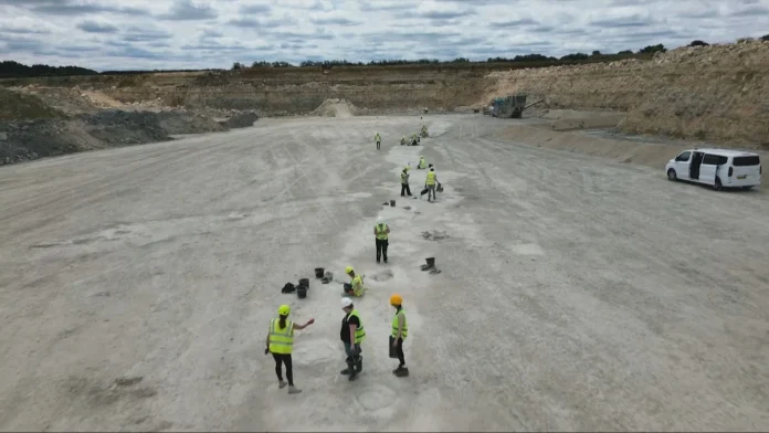 Watch: Dinosaur footprints found in British quarry