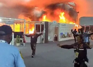 Blaze forces emergency evacuation of delegates at COP30 climate summit Fire forces evacuation at COP30 climate talks