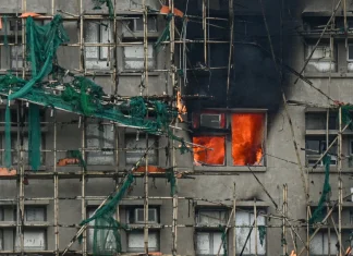 Deadly Hong Kong blaze kills 55; police accuse construction firm Hong Kong fire kills 55 as police blame construction firm
