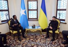 Soomaaliya oo safiir u dirsatay dalka Ukraine oo dagaalo ay ka socdaan