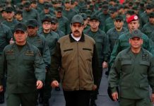 Venezuela oo heegan buuxa galisay ciidankeeda, diyaarna u ah dagaalka Mareykanka