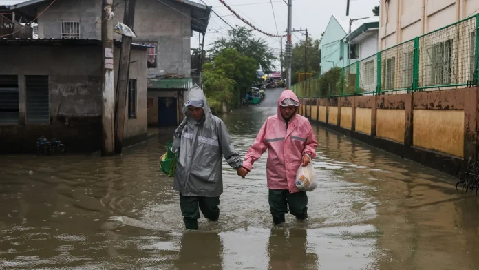 5 dead, a million displaced in Philippines after typhoon