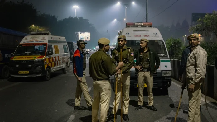 At least eight people dead in Delhi car blast