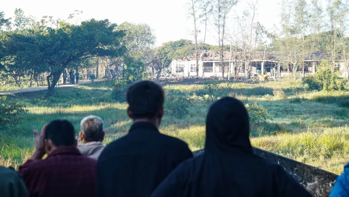 At least 30 killed in Myanmar airstrike near a hospital At least 30 dead in Myanmar airstrike near hospital