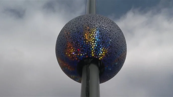 Watch: Sneak peek at Times Square's New Year's Eve ball