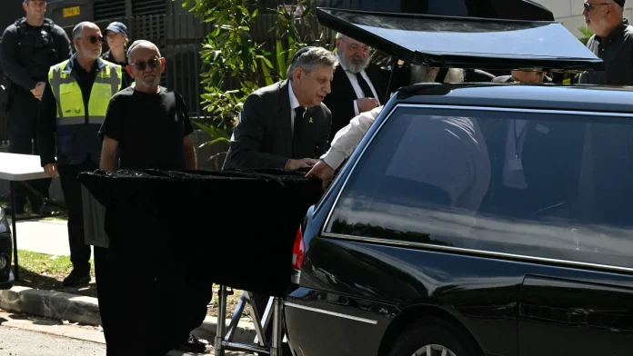 First funeral held for victims of Bondi Beach attack First funeral of Bondi Beach attack victims takes place