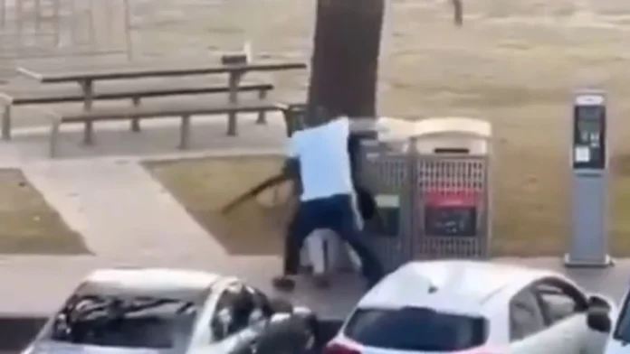 Footage shows bystander tackling and disarming gunman at Bondi Beach Watch: 'Hero' tackles and disarms gunman at Bondi Beach