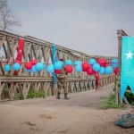 Dowladda Soomaaliya oo xarriga ka jartay Buundada Sabiid iyo Caanoole oo dib loo dhisay