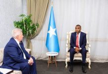 Ra’iisul wasaare Xamze oo la kulmay safiirka Ruushka Makhail Golovanov