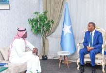 RW Xamsa oo la kulmay safiirka dowladda Sucuudi Carabiya