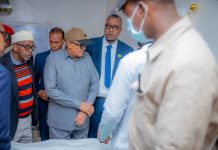 Madaxweyne Cirro oo booqday dadkii ku dhawacmay shaqaaqadii magalada Boorama