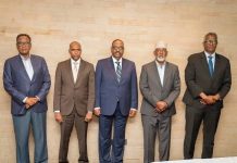 Madaxweynaha Puntland & Madaxda Madasha Samatabixinta oo saaka ku wajahan Kismaayo