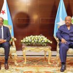 Madaxweyne Xasan oo la kulmay dhiggiisa Jabuuti, kalana hadlay xiisada Israel