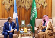 Soomaaliya oo la safatay Sucuudiga, kana hor-timid Imaaraatka Carabta