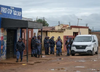 Nine killed in bar shooting on Johannesburg’s outskirts Nine killed in gun attack at bar near Johannesburg