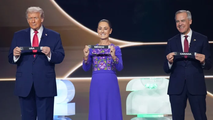 Trump discusses trade with Canada and Mexico during World Cup Trump talks trade with Canada, Mexico at World Cup draw