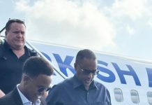 Agaasimihii NISA Fahad Yaasiin oo lagu soo dhaweeyay magaalada Muqdisho