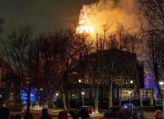 Church fire in Amsterdam mars unsettled start to Dutch New Year Blaze at Amsterdam church amid 'unsettled' Dutch New Year