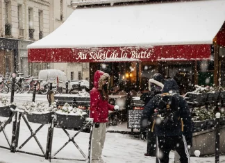 Heavy snowfall grounds flights across Paris and Amsterdam Snow forces flight cancellations in Paris, Amsterdam