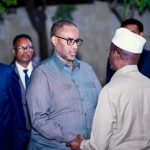 Fahad Yaasiin iyo Saacid oo caawa la kulmay Shariif Sheekh Axmed