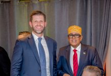 Eric Trump oo beeniyay inuu madaxweynaha Somaliland kala hadlay dekad iyo arrimo la xiriira ganacsi