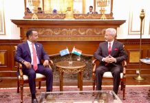 Wasiirada Arrimaha Dibadda Soomaaliya iyo Hindiya oo ku kulmay Magaalada New Delhi