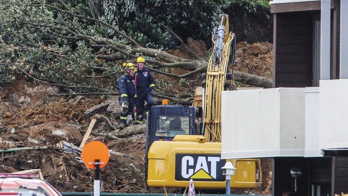 New Zealand landslides claim at least two lives; others unaccounted New Zealand landslides kill at least two, others missing