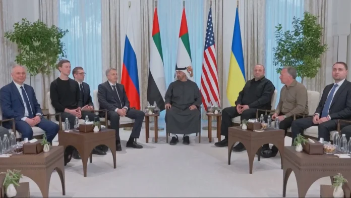 Zelensky says UAE talks were 'constructive'