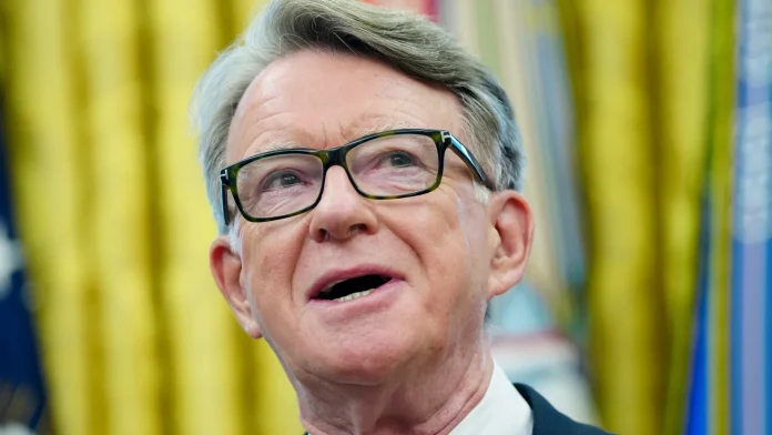 British MPs back plan to release Mandelson files